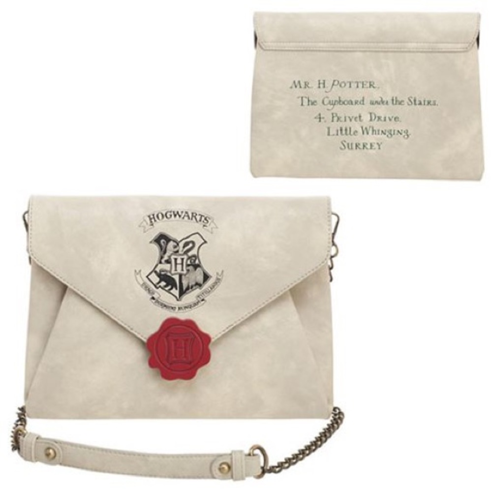 NWT Harry Potter Hogwarts Letter Crossbody Bag by Bioworld